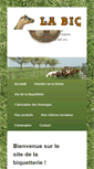 Mobile Screenshot of la-biquetterie.com